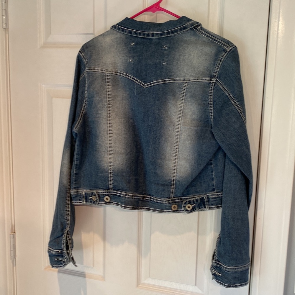 Crop Jean jacket - Picture 3 of 5